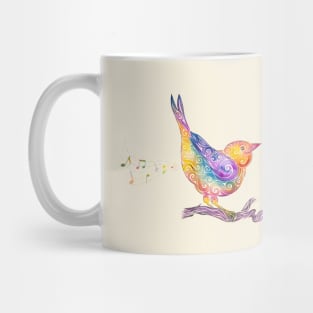 Swirly Bird Mug